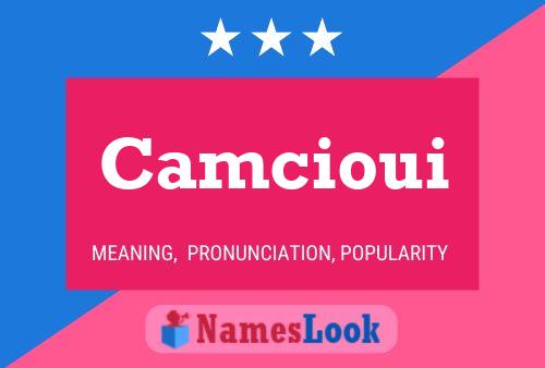 ملصق اسم Camcioui