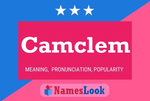 ملصق اسم Camclem