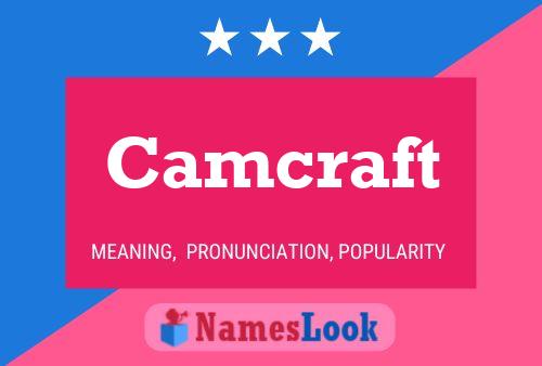 ملصق اسم Camcraft