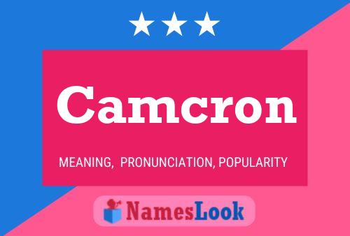 ملصق اسم Camcron