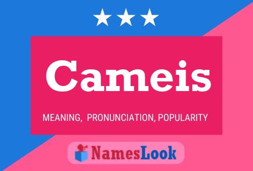 ملصق اسم Cameis