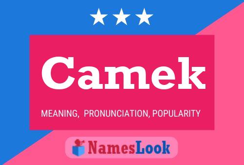 ملصق اسم Camek