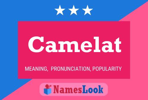 ملصق اسم Camelat