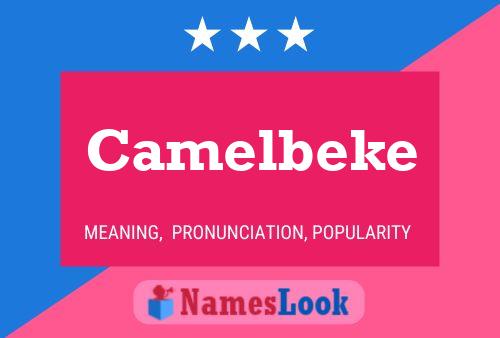 ملصق اسم Camelbeke