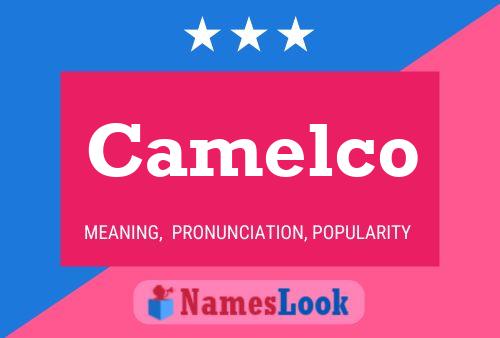 ملصق اسم Camelco