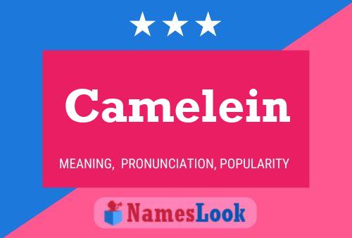 ملصق اسم Camelein