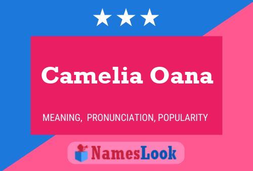 ملصق اسم Camelia Oana