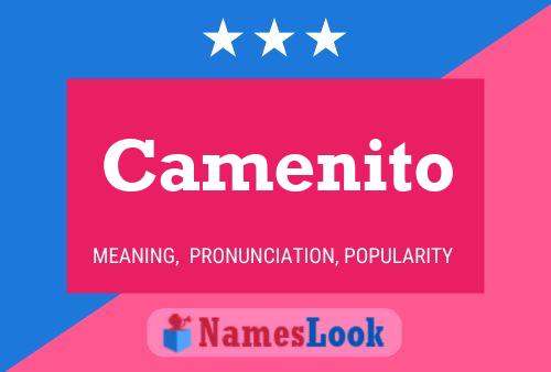 ملصق اسم Camenito