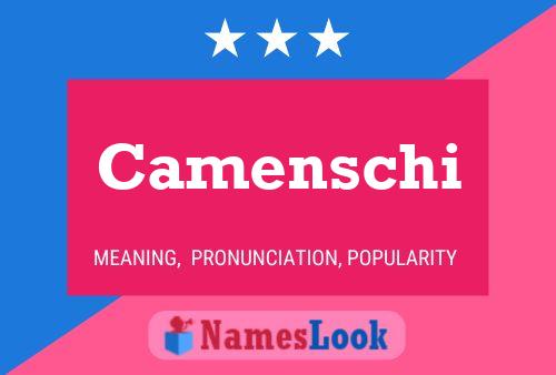 ملصق اسم Camenschi