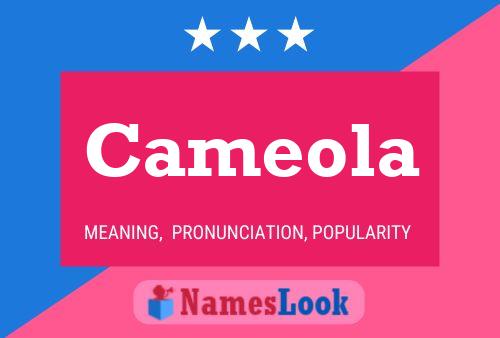 ملصق اسم Cameola