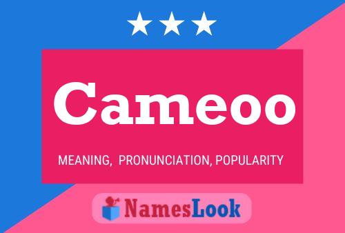 ملصق اسم Cameoo