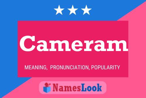 ملصق اسم Cameram