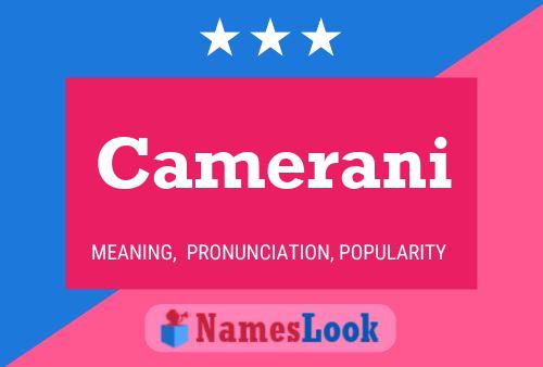 ملصق اسم Camerani