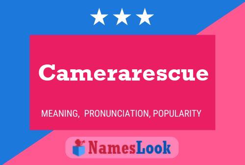 ملصق اسم Camerarescue