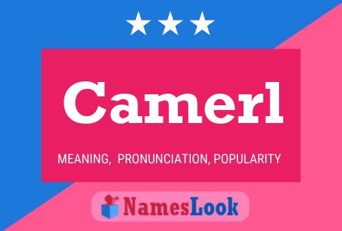 ملصق اسم Camerl