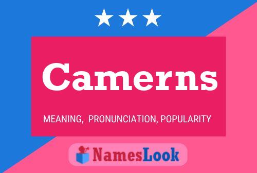 ملصق اسم Camerns