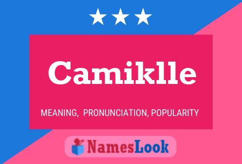 ملصق اسم Camiklle