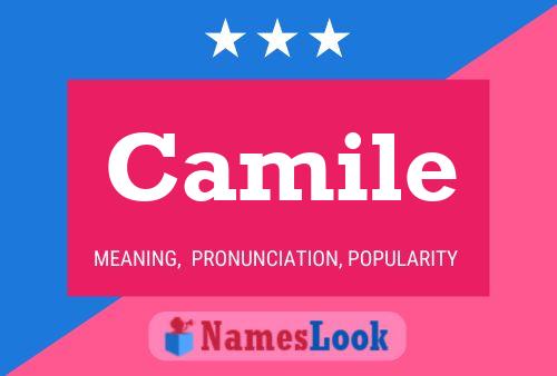 ملصق اسم Camile