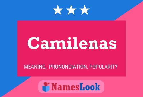 ملصق اسم Camilenas