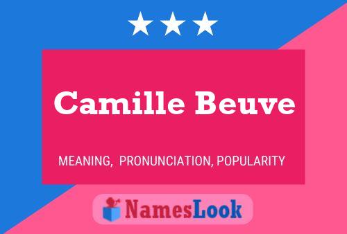 ملصق اسم Camille Beuve