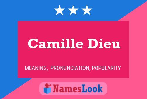 ملصق اسم Camille Dieu