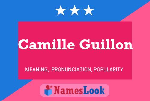 ملصق اسم Camille Guillon