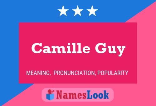 ملصق اسم Camille Guy