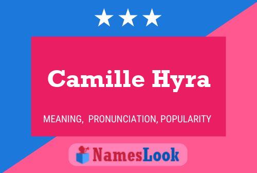 ملصق اسم Camille Hyra