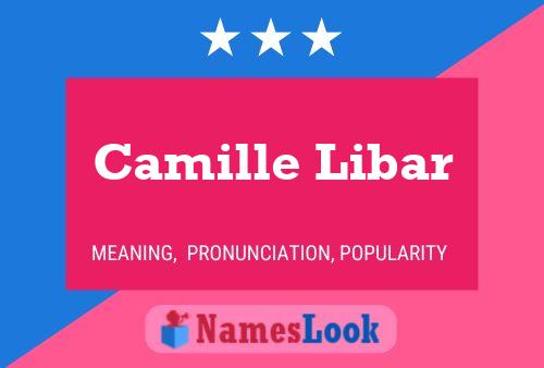 ملصق اسم Camille Libar