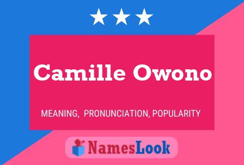 ملصق اسم Camille Owono