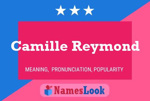 ملصق اسم Camille Reymond