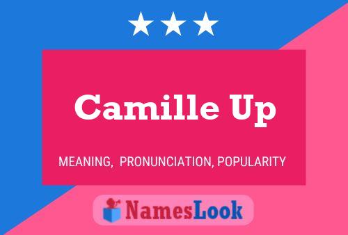 ملصق اسم Camille Up