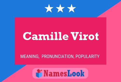 ملصق اسم Camille Virot