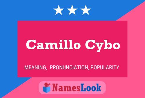 ملصق اسم Camillo Cybo