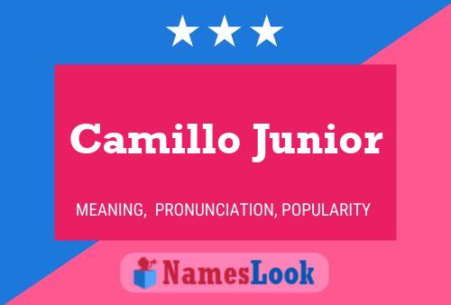 ملصق اسم Camillo Junior