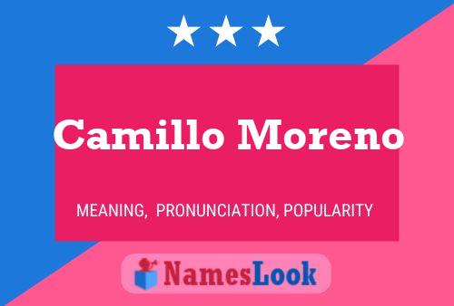 ملصق اسم Camillo Moreno