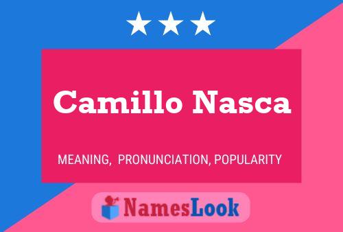 ملصق اسم Camillo Nasca