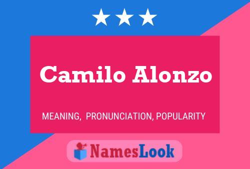 ملصق اسم Camilo Alonzo