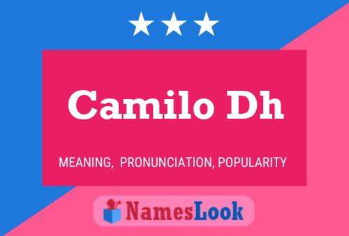 ملصق اسم Camilo Dh