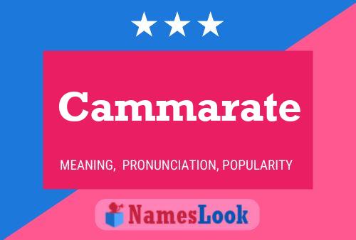 ملصق اسم Cammarate