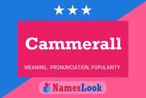 ملصق اسم Cammerall