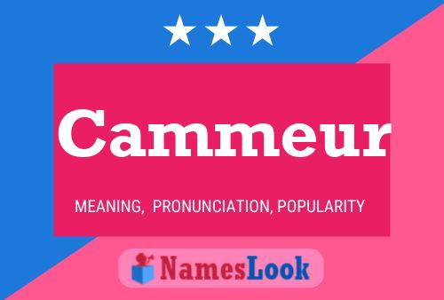 ملصق اسم Cammeur