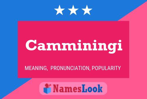 ملصق اسم Camminingi