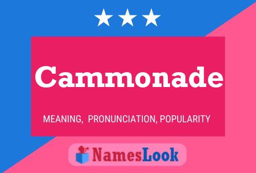 ملصق اسم Cammonade