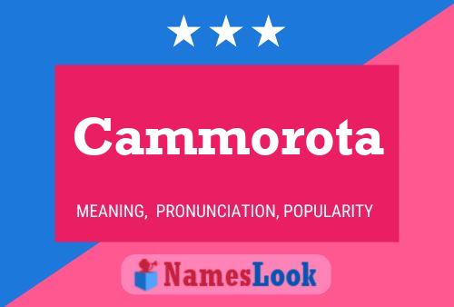 ملصق اسم Cammorota