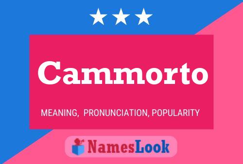 ملصق اسم Cammorto