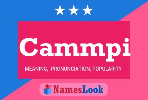 ملصق اسم Cammpi