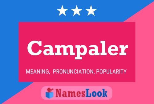 ملصق اسم Campaler