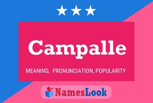 ملصق اسم Campalle