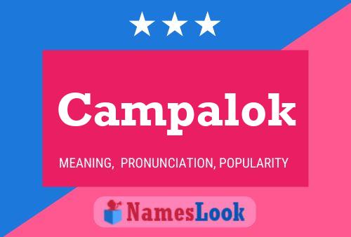 ملصق اسم Campalok